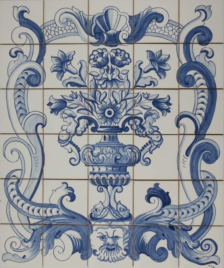 Urn/Neptune Blue 6Hx5W