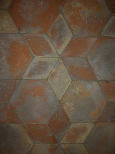 Terracotta Honed Rhomboid 230x140x25mm - NOW ON SALE