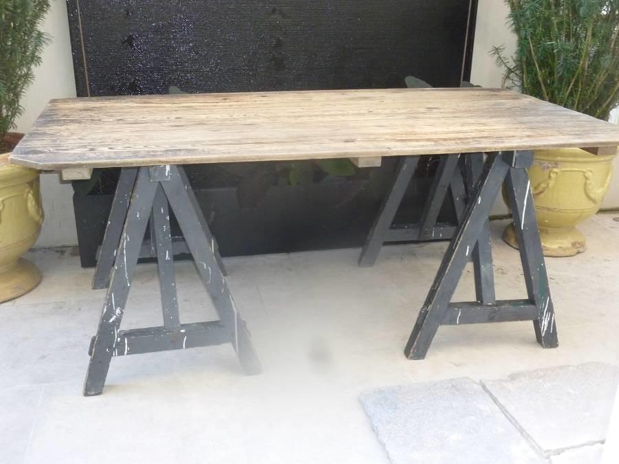 French Trestle Table