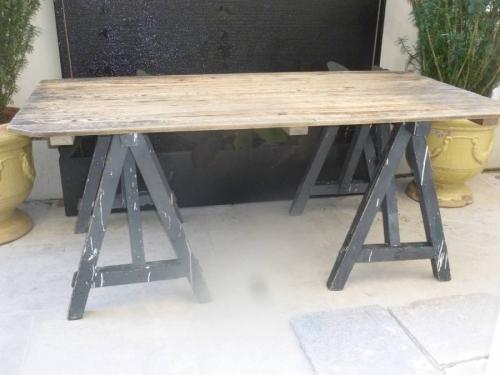 French Trestle Table