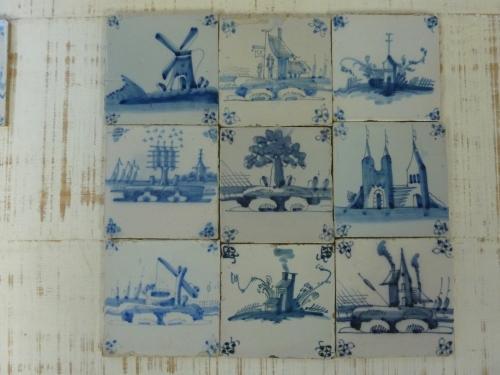 Reclaimed Delft Tiles