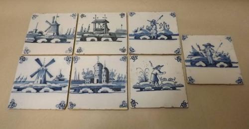 Reclaimed Delft Tiles