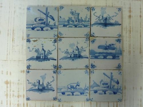 Reclaimed Delft Tiles