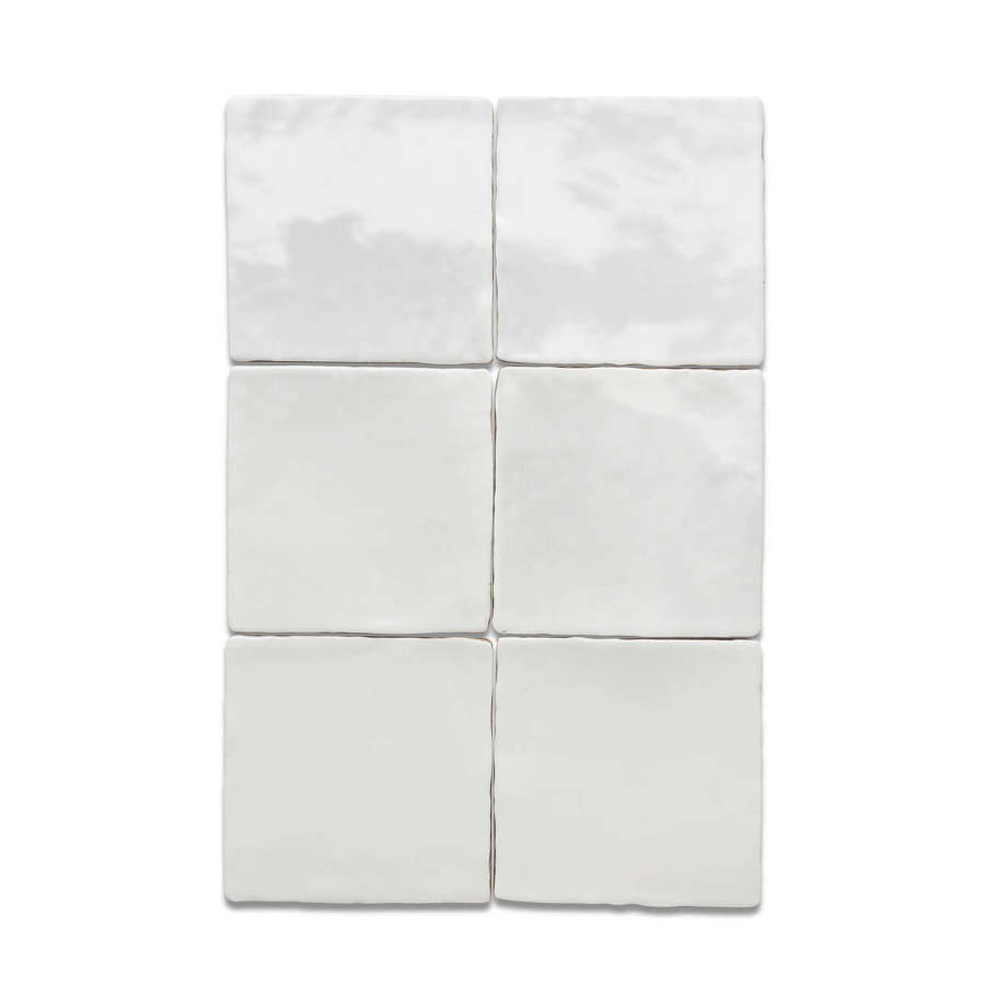 Spanish gloss white wall tiles