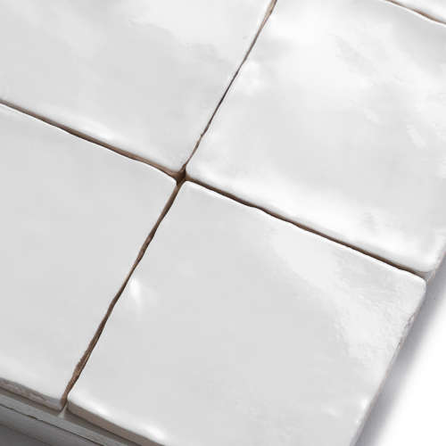 Spanish gloss white wall tiles