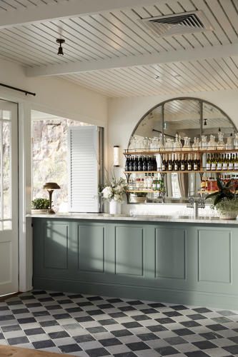 Verde tumbled marble cobblestones - NOW ON SALE