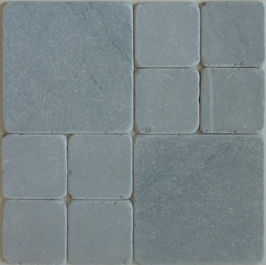 Bardaglio tumbled marble cobblestones - NOW ON SALE