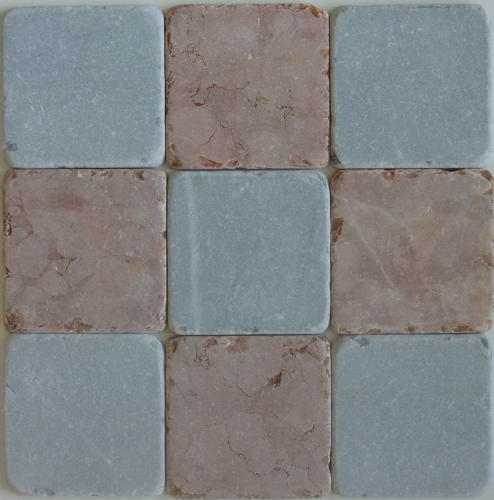 Bardaglio tumbled marble cobblestones - NOW ON SALE