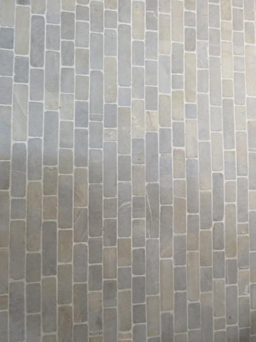 Tunis Grigio tumbled marble cobblestones