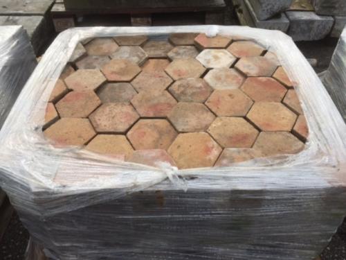 Reclaimed Terracotta Hexagon 170x170mm