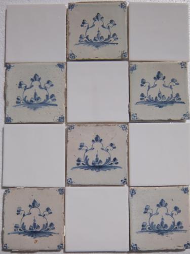 Reclaimed Delft Tiles