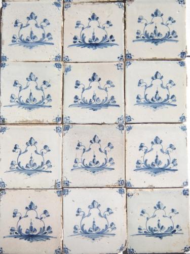 Reclaimed Delft Tiles