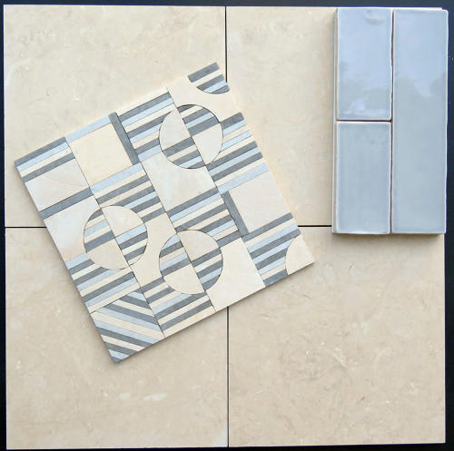 Tunis Oatmeal marble 297x297x10mm