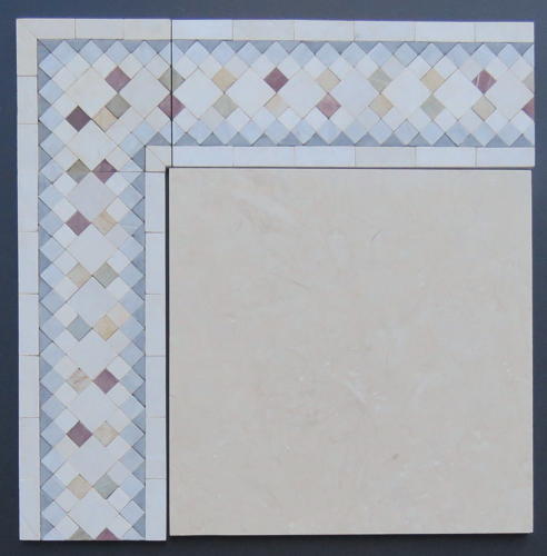 Tunis Oatmeal marble 297x297x10mm