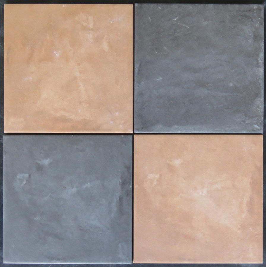Rosso antico & Charcol stoneware