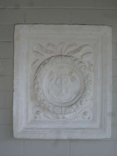 French garden freize 19th C
