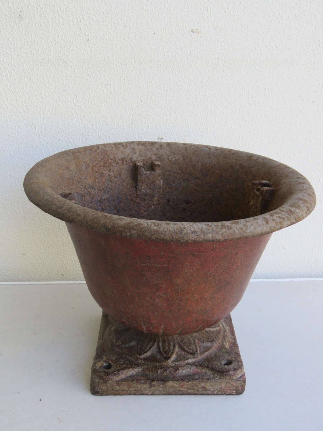 Italian cast iron urn