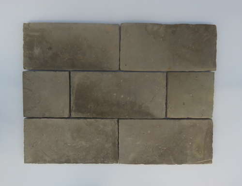 Italian White & Tortora handmade terracotta - aged finish