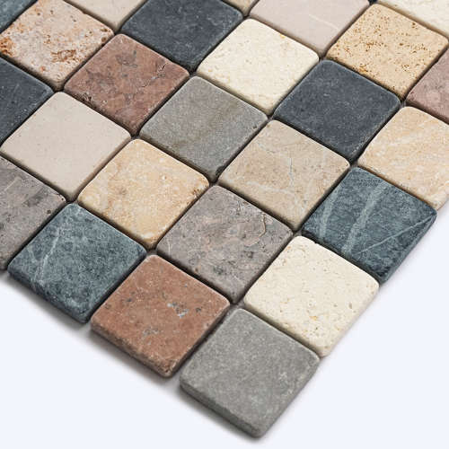 Italian Cote Tropez tumbled marble mosaic - NOW ON SALE