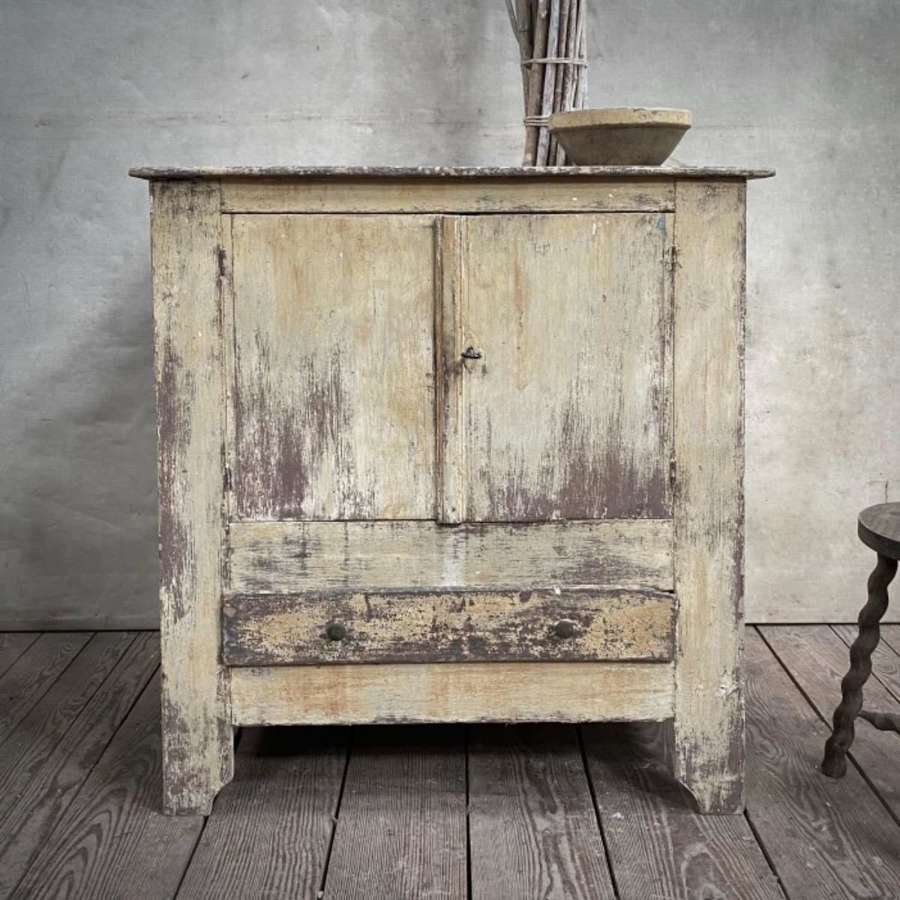 French painted cupboard