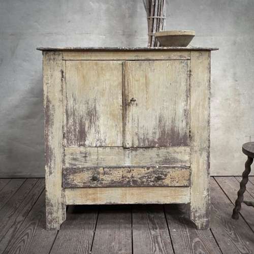 French painted cupboard