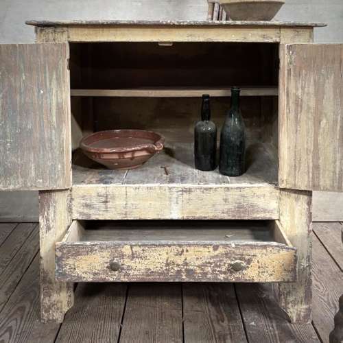 French painted cupboard