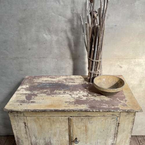 French painted cupboard