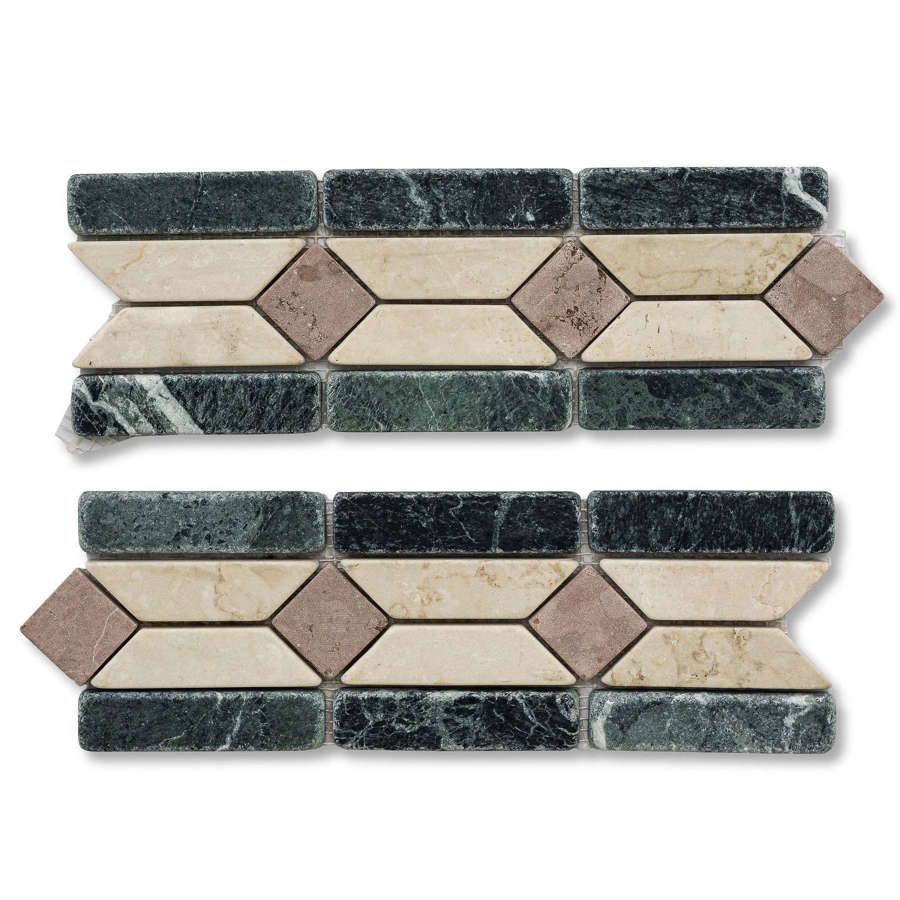 Italian mosaic border 4
