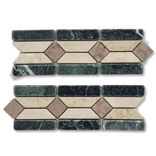 Italian mosaic border 4