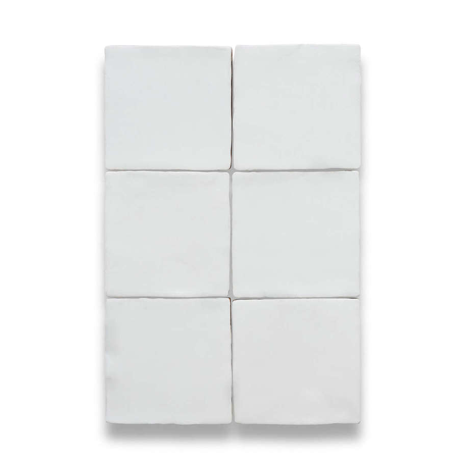 Spanish Matte White wall tiles