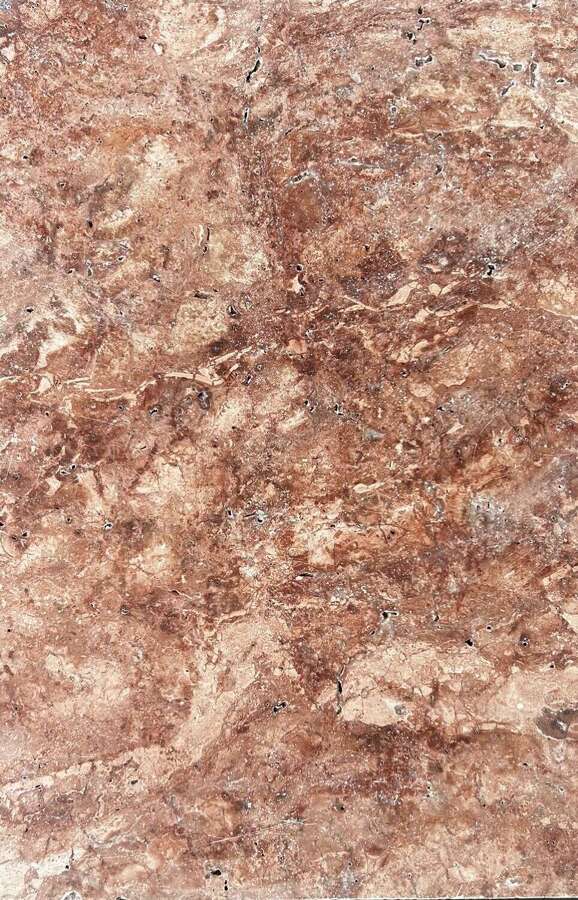 Rosso travertine