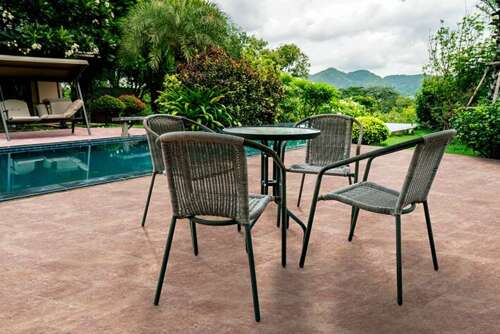 Rosso travertine